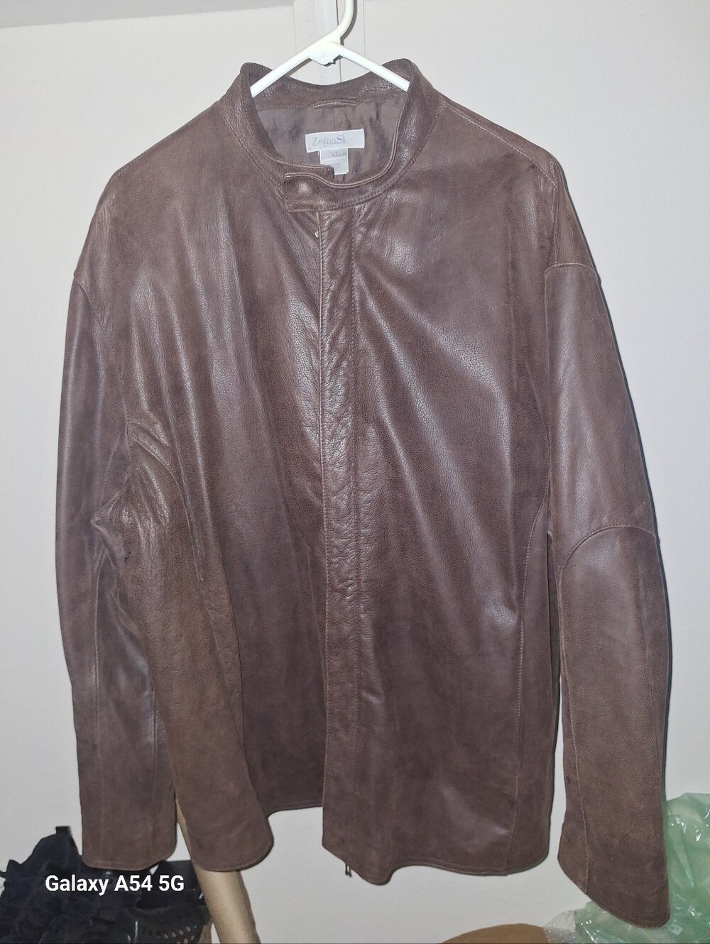 Zegna Sport Men's Brown Bomber Type Jacket - XL